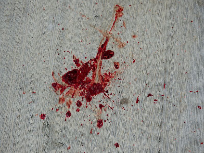 Blood cleanup in a Brevard County, FL Home