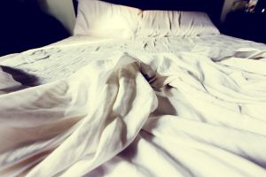 Empty Bed After an Unattended Death Cleanup in Titusville, FL