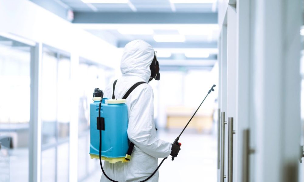 Deep Cleaning services at an office in Downtown Orlando