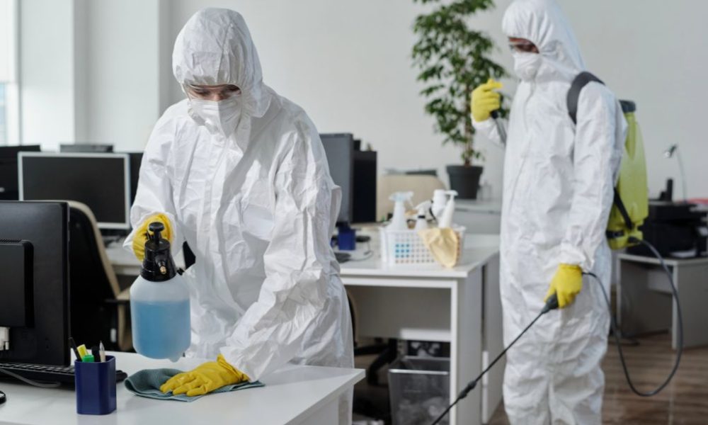 Disinfection Services for an office in Melbourne, FL